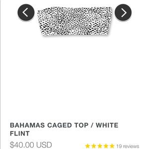 Blackbough White Flint Bahamas Caged Top